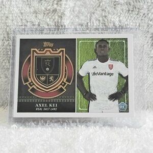 5/$20 Mint 2022 Topps Axel Kei Shield RC MLS Card S-17!!